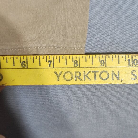 Vans Chino Loose pants men's size M cream colour Relaxed fit Range Elastic - Picture 11 of 11